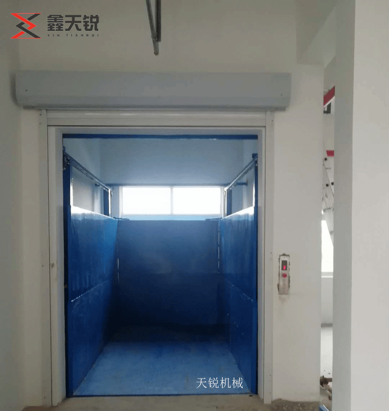 舟山上货专用导轨式升降货梯